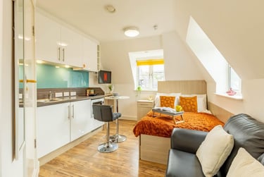 1 bed studio, Lower North Street, City Centre, Exeter, EX43EU - Image 5